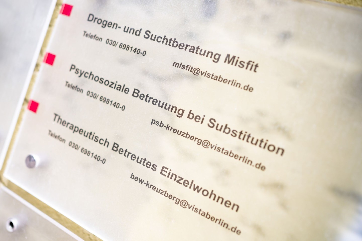 Konsumenten von Drogen können ihre gekauften Substanzen in Berlin ab sofort kostenlos testen lassen.