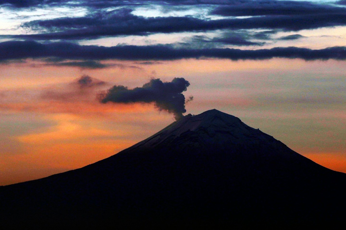 Der Popocatépetl - hier ein Foto aus dem Jahr 2019 - zählt zu den aktivsten Vulkanen Mexikos.