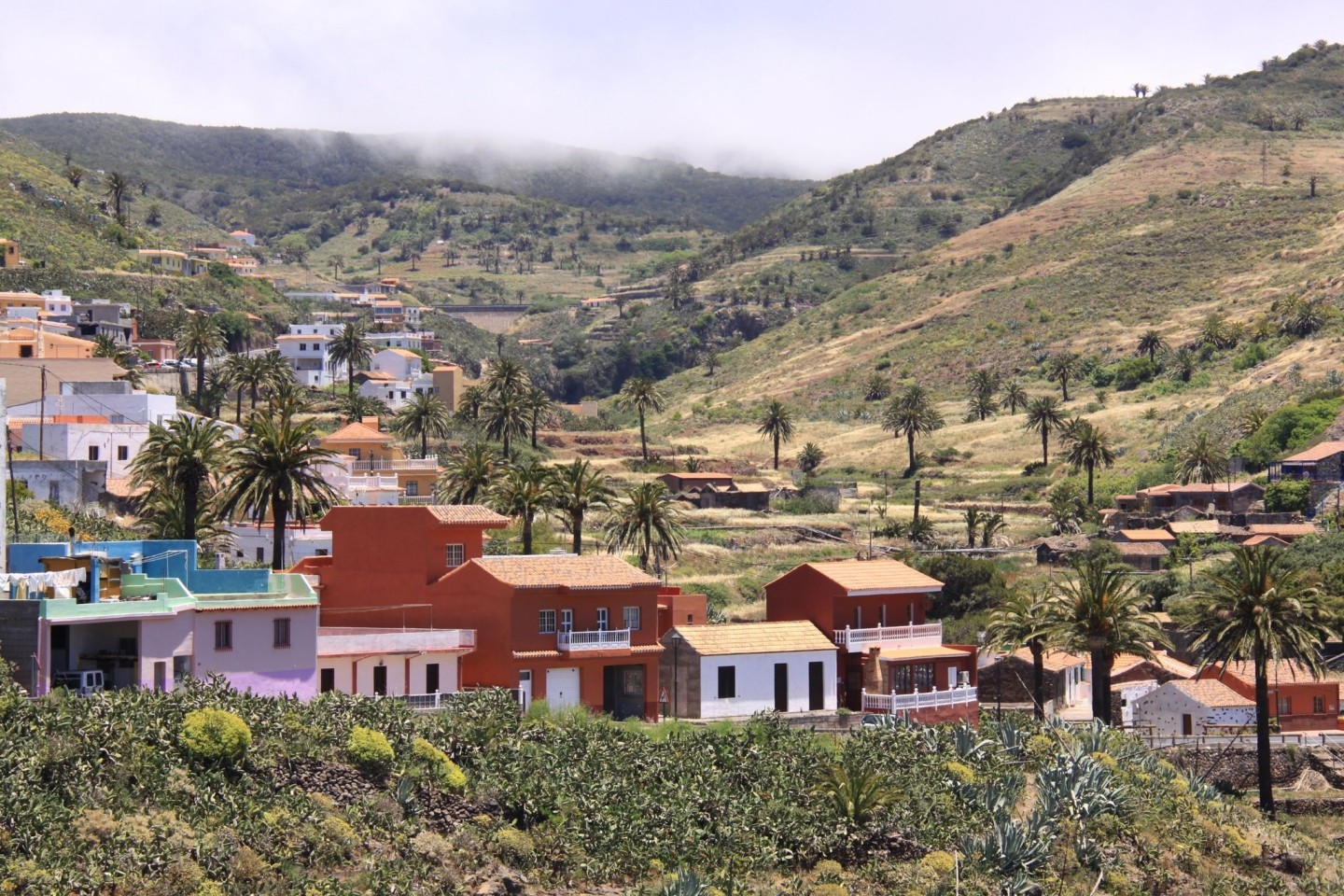 Das Dorf Arure auf La Gomera. Auf der Kanaren-Insel ist es zu einem Stromausfall gekommen.