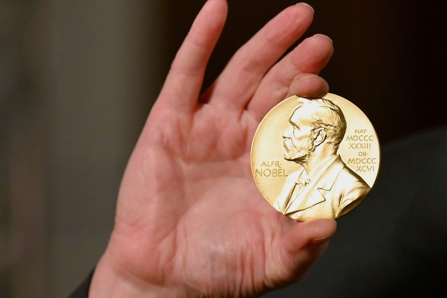 Eine Nobelmedaille: Ende der Woche werden in Schweden die Nobelpreise verliehen.