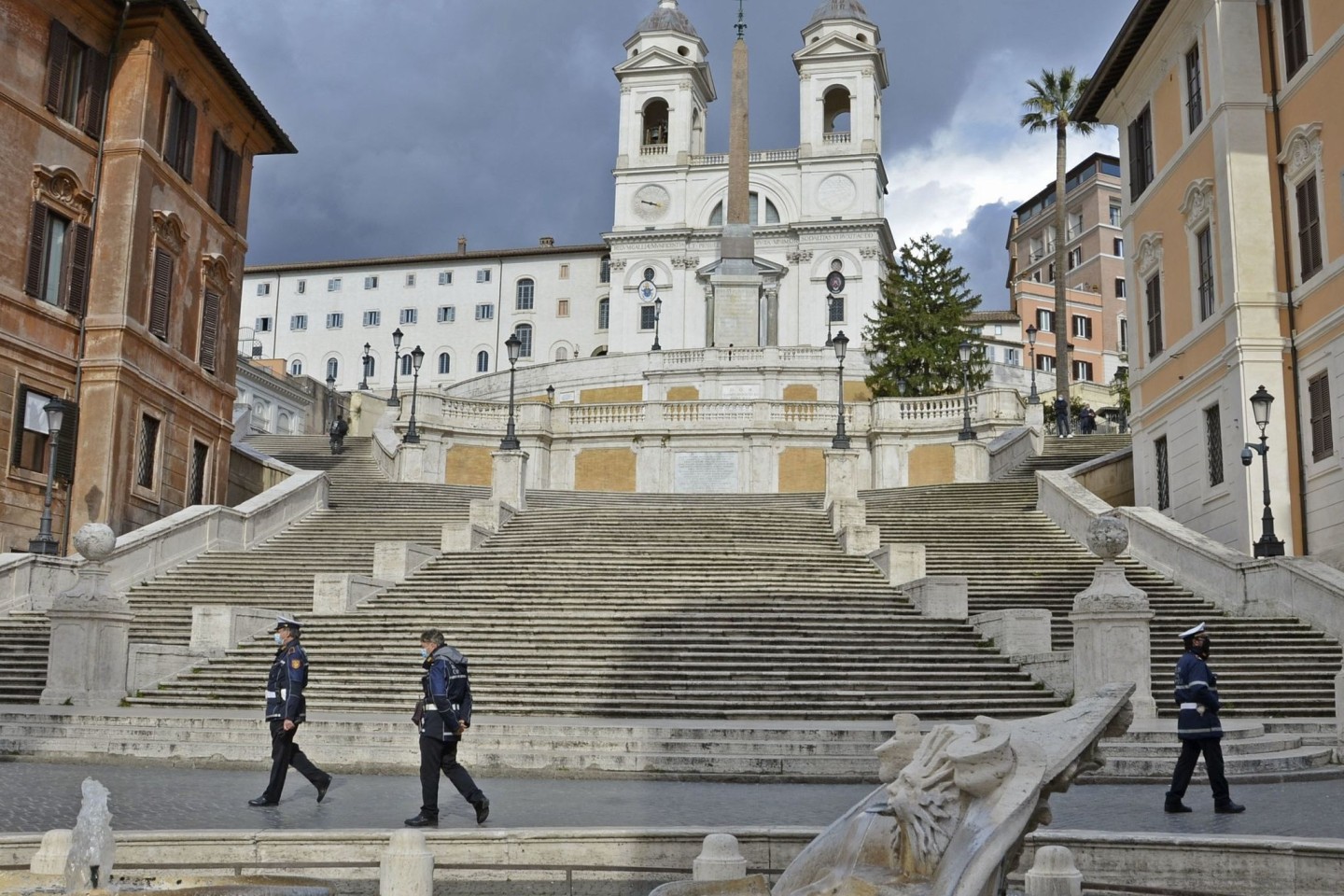 Die berühmte Spanische Treppe in Rom gehört zum Weltkulturerbe.