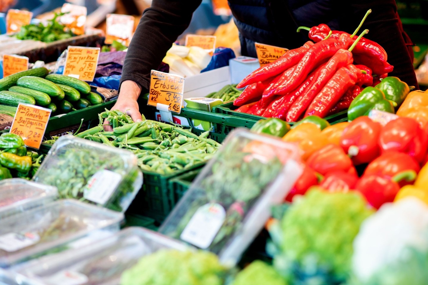 Die Preise für Obst und Gemüse sind deutlich gestiegen.