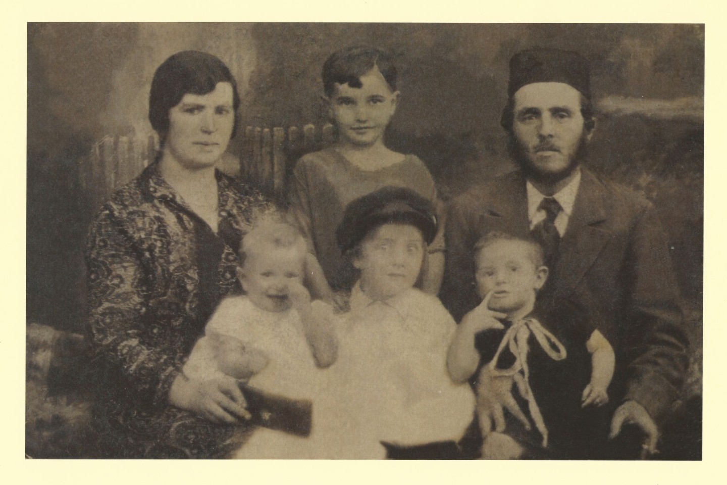Ein Foto von Rachel Hanans Familie - nur sie selbst überlebte Auschwitz.