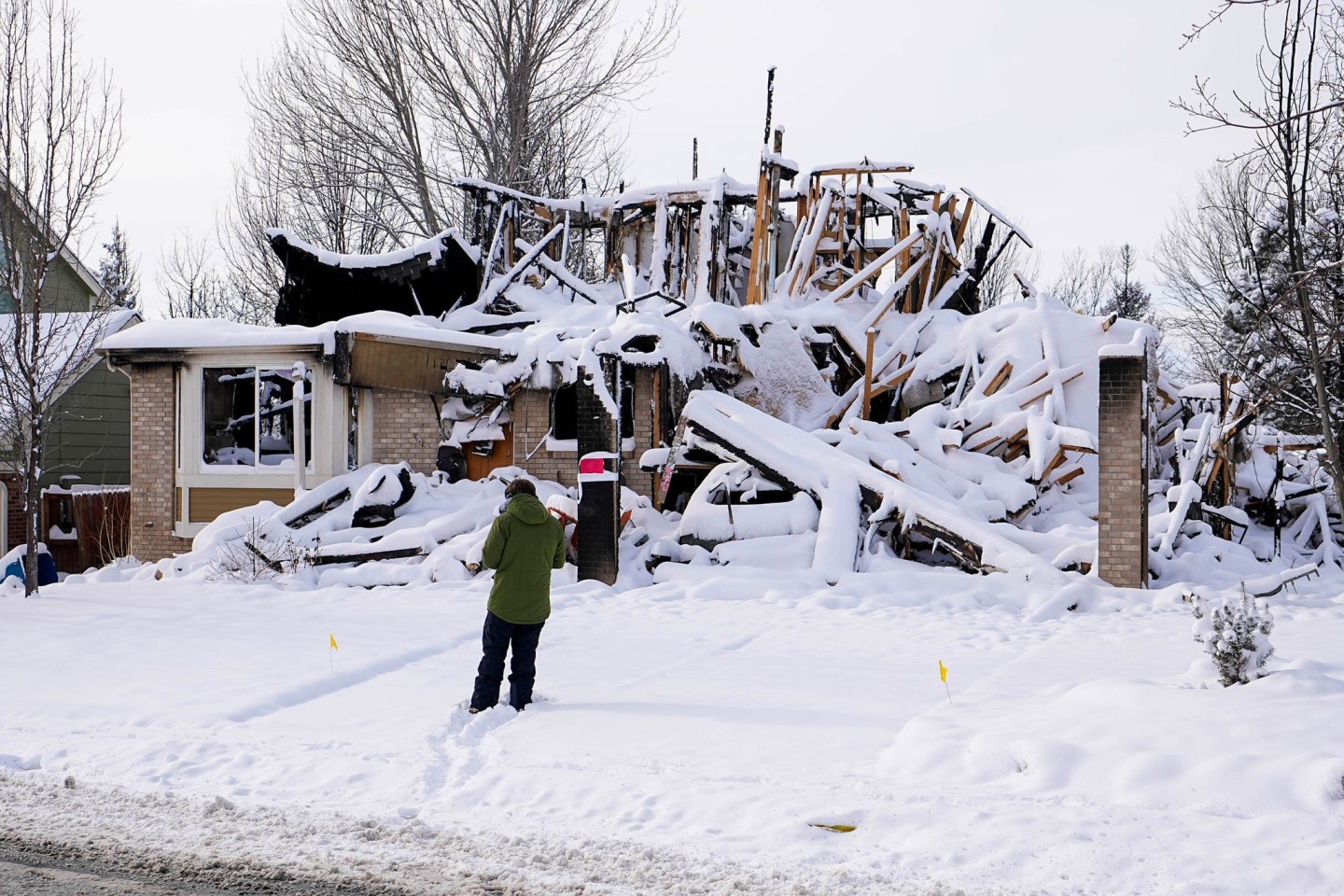 Fast 1000 Häuser und andere Gebäude wurden von den verheerenden Bränden zerstört.