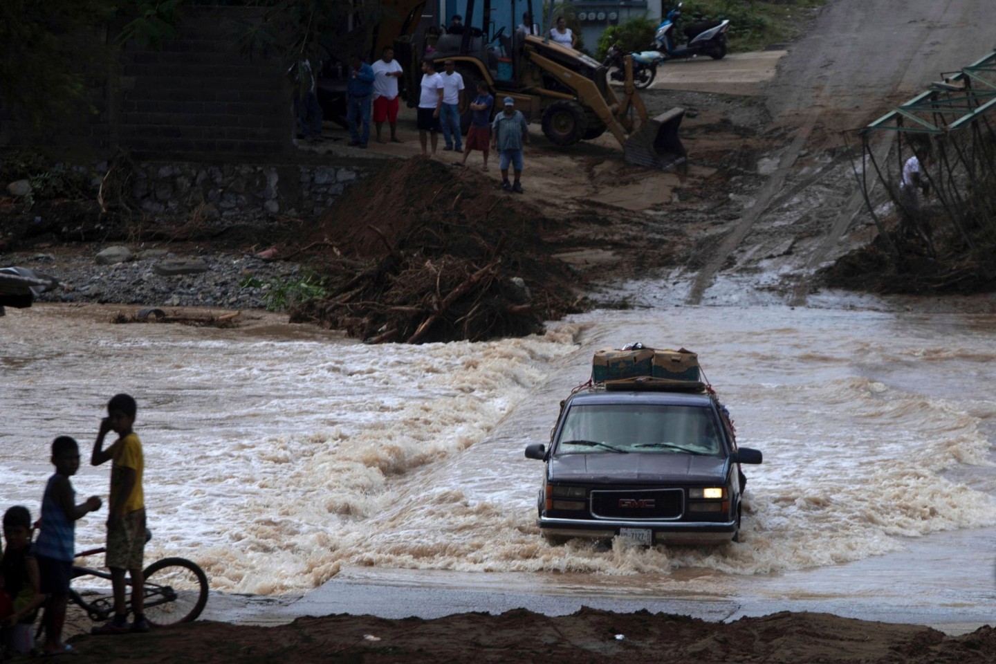 Ein Hurrikan kann viel Zerstörung hinterlassen, wie hier Hurrikan «Rick» 2021 in Infiernillo.