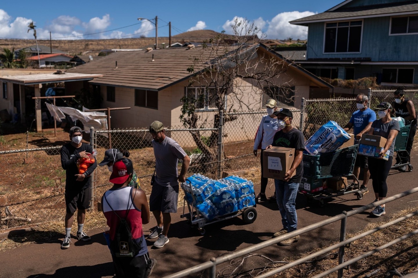 Auf Maui wird der Sachschaden auf mehr als 5 Milliarden Dollar geschätzt.
