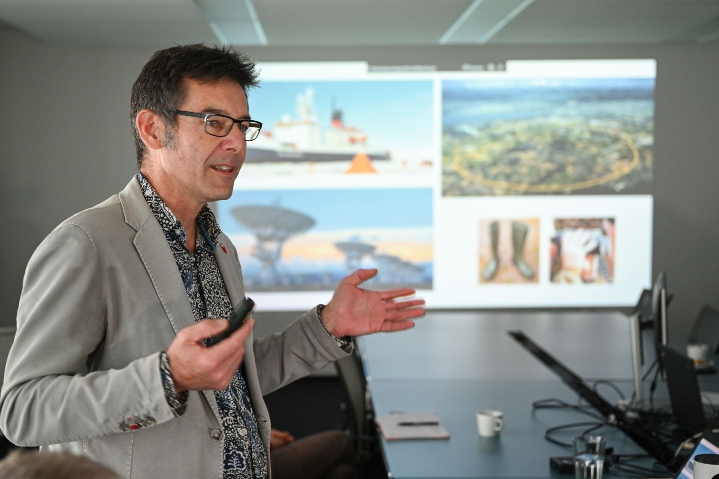 Martin Wikelski, Projektleiter von «Icarus», vor dem Start des Projektes im März 2020.