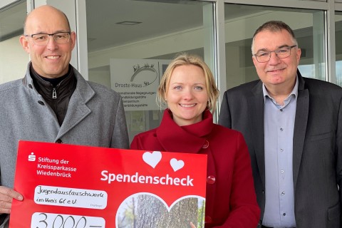 Spende der Stiftung der Kreissparkasse Wiedenbrück