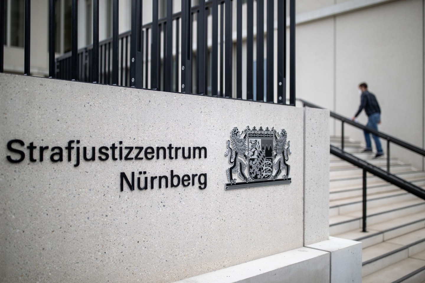 Das Strafjustizzentrum des Landgerichts Nürnberg-Fürth, wo der Prozess heute begann.