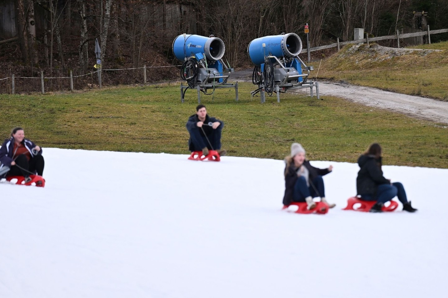 Kaum Schnee: Wintersportler müssen in dieser Saison besonders gut aufpassen.