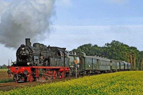 2. & 3. September: Jubiläumsfahrten mit historischem Dampfzug in Verl